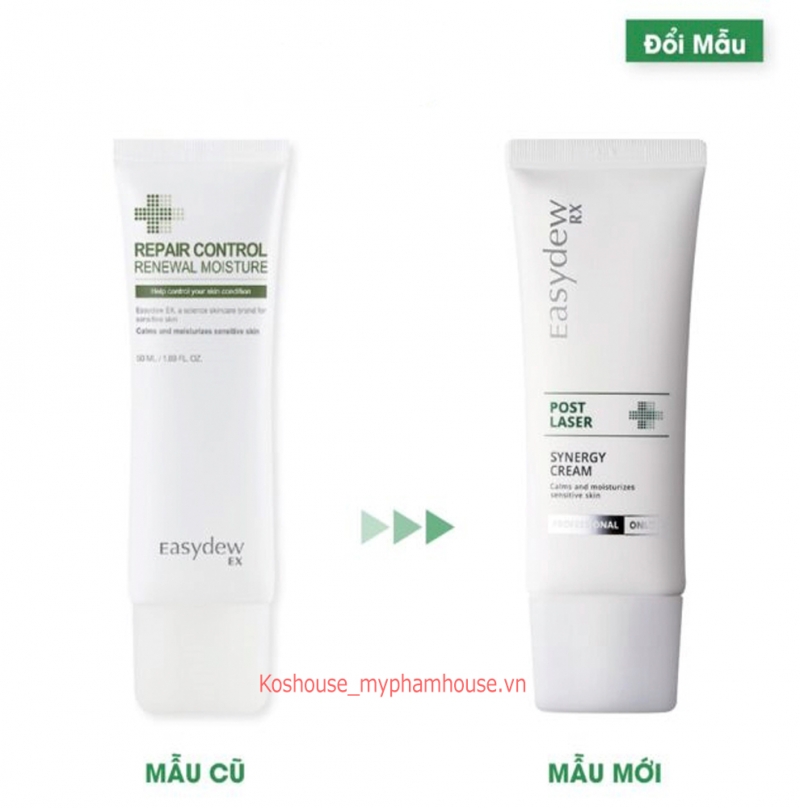 Kem tái tạo phục hồi và dưỡng ẩm đột phá Easydew Ex repair control renewal moisture